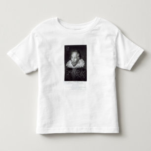 T-shirt Pour Les Tous Petits Portrait de William Shakespeare
