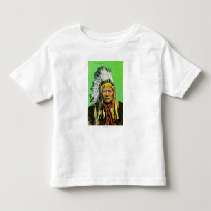 T-shirt Pour Les Tous Petits Portrait en chef de Washakie