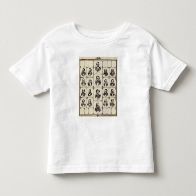 T-shirt Pour Les Tous Petits Portraits d'Addison Daniels, RD Stephens (Devant)