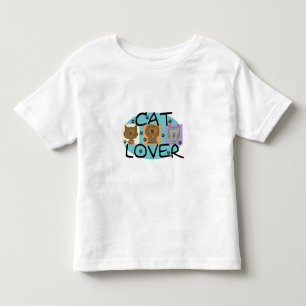 T-shirt Pour Les Tous Petits Portraits d'amoureux des chats