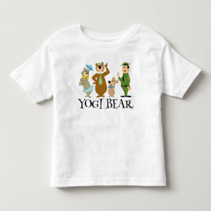 T-shirt Pour Les Tous Petits Pose classique Yogi Bear and Friends