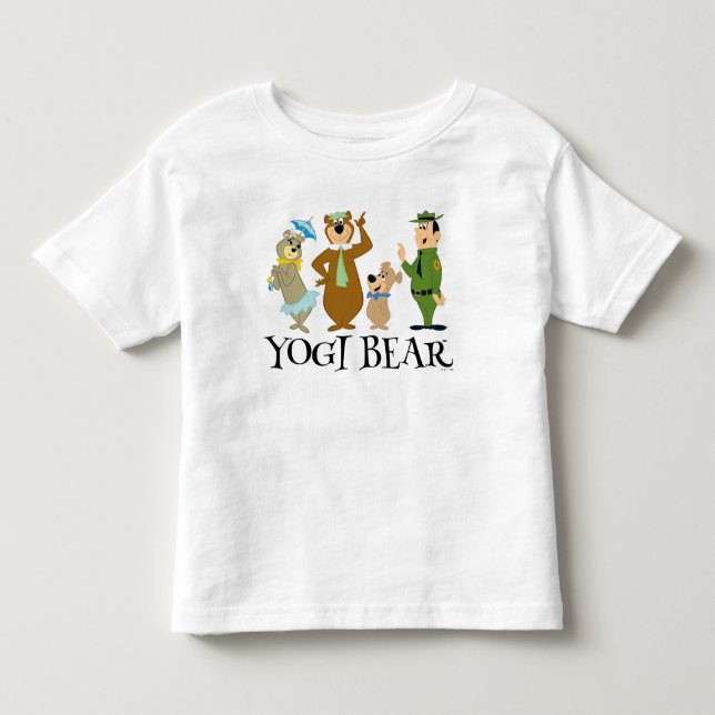 T-shirt Pour Les Tous Petits Pose classique Yogi Bear and Friends (Devant)
