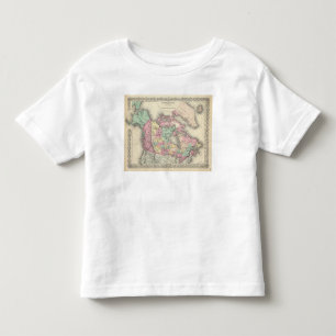 T-shirt Pour Les Tous Petits Possessions britanniques, russes et danoises