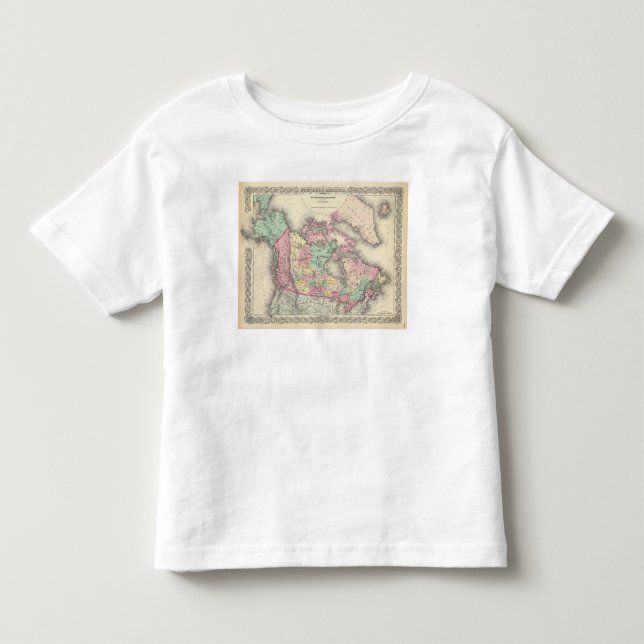 T-shirt Pour Les Tous Petits Possessions britanniques, russes et danoises (Devant)