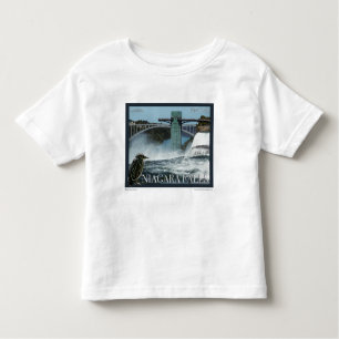 T-shirt Pour Les Tous Petits Poster de Niagara Falls