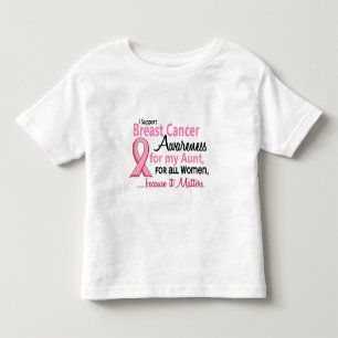 T-shirt Pour Les Tous Petits Pour ma conscience de tante cancer du sein