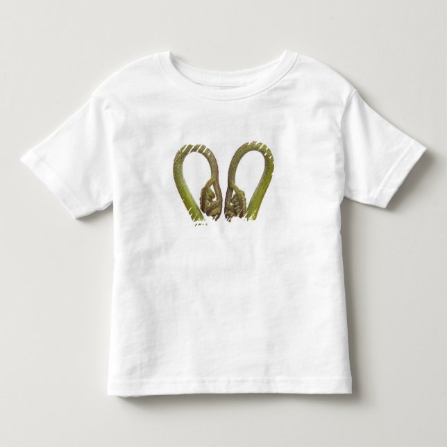 T-shirt Pour Les Tous Petits Pousses 2 de fougère (Devant)