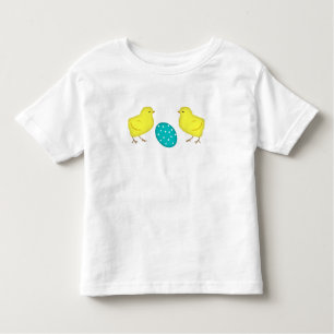 T-shirt Pour Les Tous Petits Poussins Et Oeufs De Pâques