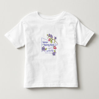 T-shirt Pour Les Tous Petits Premier anniversaire de Berry