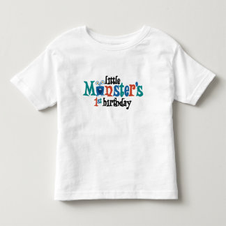 T-shirt Pour Les Tous Petits Premier anniversaire du petit monstre !
