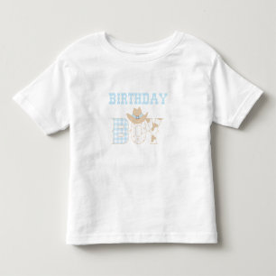 T-shirt Pour Les Tous Petits Premier Rodéo Anniversaire UN