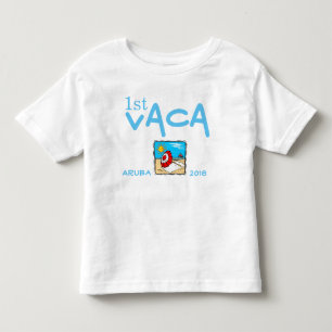 T-shirt Pour Les Tous Petits premières vacances personnalisées