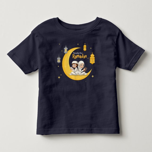 T-shirt Pour Les Tous Petits Préparez pour Ramadan (Devant)