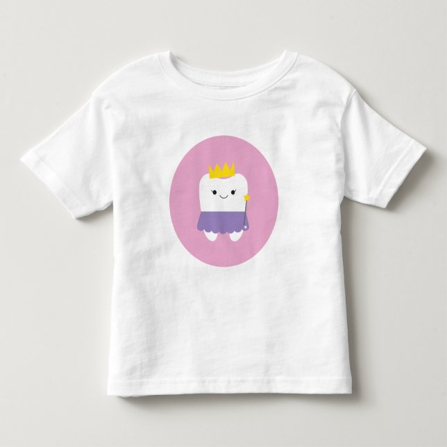 T-shirt Pour Les Tous Petits Princesse de la fée des dents (Devant)
