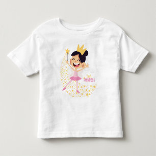 T-shirt Pour Les Tous Petits Princesse des Etoiles, Un voeu magique