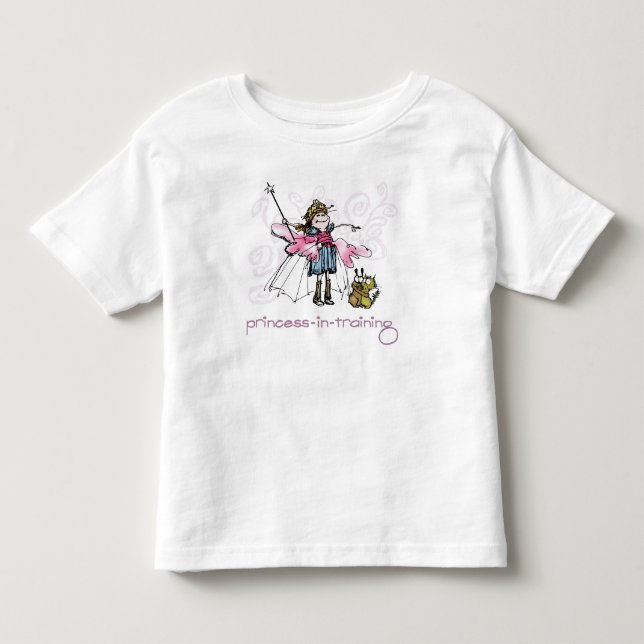 T-shirt Pour Les Tous Petits Princesse en formation (Devant)