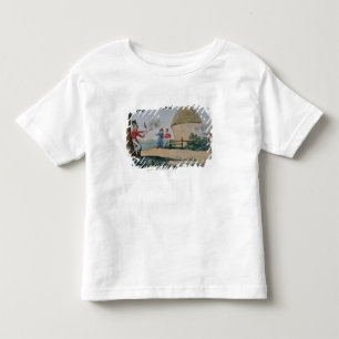 T-shirt Pour Les Tous Petits Prise de bec se battant en duel