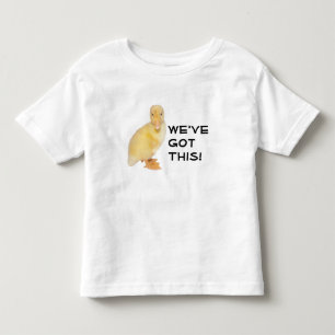 T-shirt Pour Les Tous Petits Profil du canard jaune doux Photographie