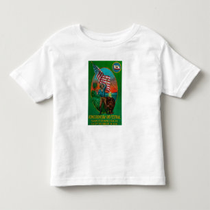 T-shirt Pour Les Tous Petits Publicité de jour d'admission, festival d'état