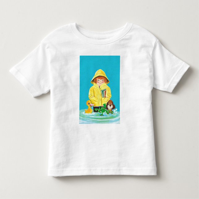 T-shirt Pour Les Tous Petits Puddles of Fun (Devant)