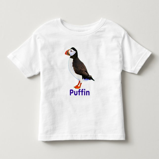 T-shirt Pour Les Tous Petits Puffin de l'Atlantique (Devant)