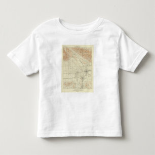 T-shirt Pour Les Tous Petits Quadrilatère de San Bernardino montrant la
