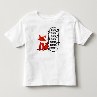 T-shirt Pour Les Tous Petits Que le renard fait-il disent-ils ?