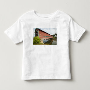 T-shirt Pour Les Tous Petits   Québec, Canada. Pont couvert de Galipeault