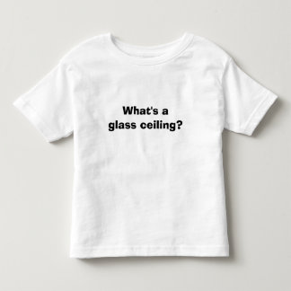 T-shirt Pour Les Tous Petits Quel est un plafond en verre ?