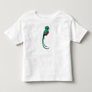 T-shirt Pour Les Tous Petits Quetzal resplendissant de Birdorable