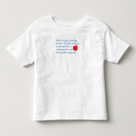 T-shirt Pour Les Tous Petits quote 