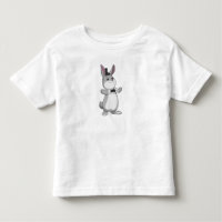 Rabbit avec chapeau et cravate de la ceinture