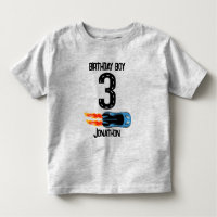 Racecar personnalisé 3ème anniversaire