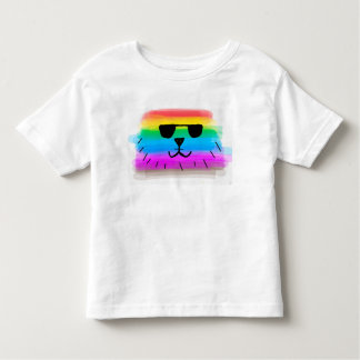 T-shirt Pour Les Tous Petits Rainbow Dawg été hokiday