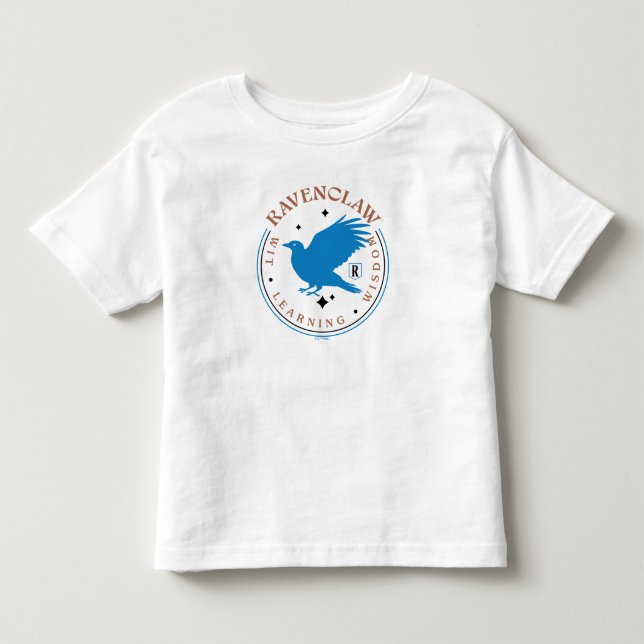 T-shirt Pour Les Tous Petits RAVENCLAW™ Blue Eagle House Pride Badge (Devant)