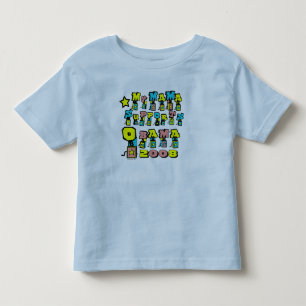 T-shirt Pour Les Tous Petits Re élisez Barack Obama 2012