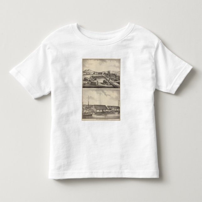 T-shirt Pour Les Tous Petits Recherche de McCreary, atterrissage de Newtown (Devant)