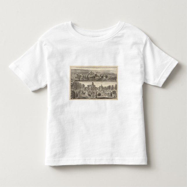 T-shirt Pour Les Tous Petits Recherche douce, ferme (Devant)