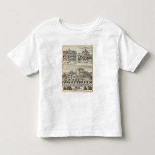 T-shirt Pour Les Tous Petits Recherche ensoleillée de colline de RM Hazelett,