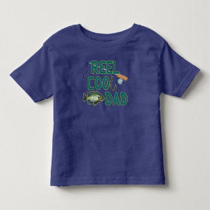 T-shirt Pour Les Tous Petits Reel Cool Papa   Poteau de pêche