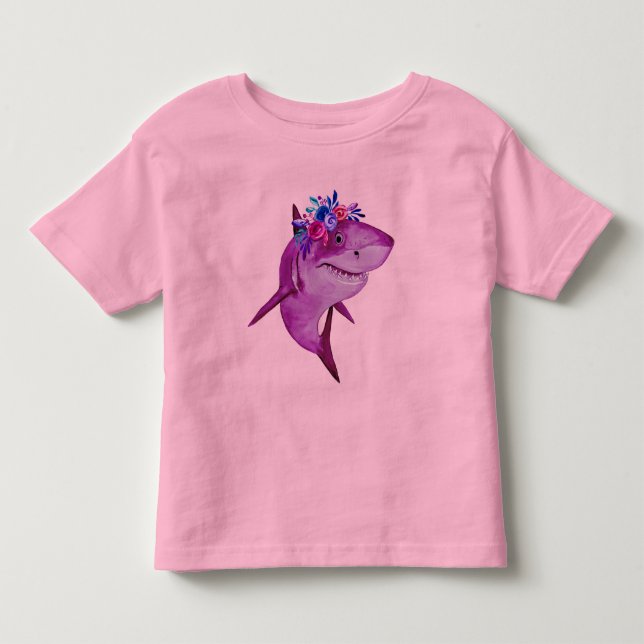 T-shirt Pour Les Tous Petits Reine des requins (Devant)