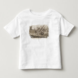 T-shirt Pour Les Tous Petits Réparation du bateau de capitaine Cooks
