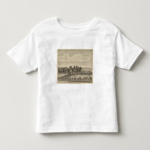 T-shirt Pour Les Tous Petits Résidence d'Evans, Topeka, le Kansas