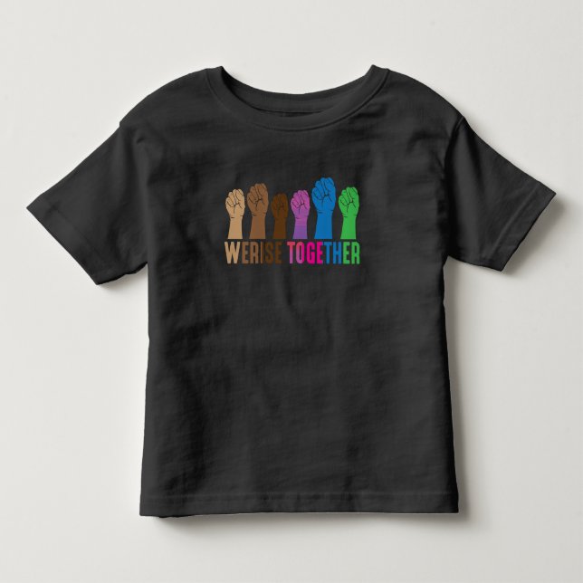 T-shirt Pour Les Tous Petits Résistance féministe Égalité humaine Justice socia (Devant)