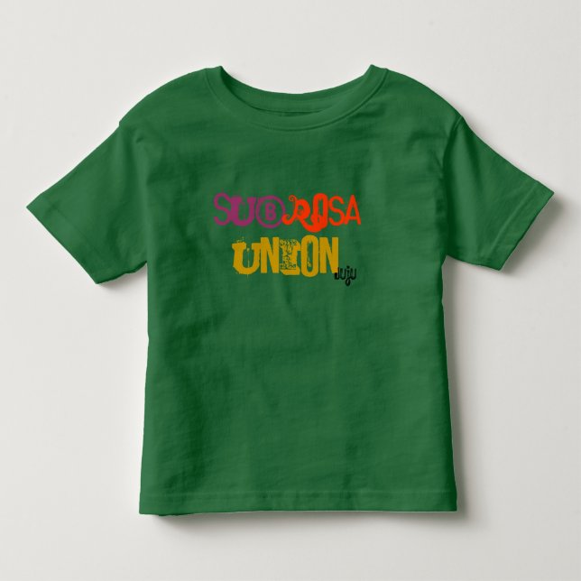 T-shirt Pour Les Tous Petits Rétro chemise d'enfant du SU (Devant)