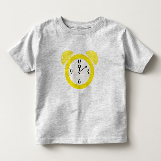 T-shirt Pour Les Tous Petits réveil (Devant)