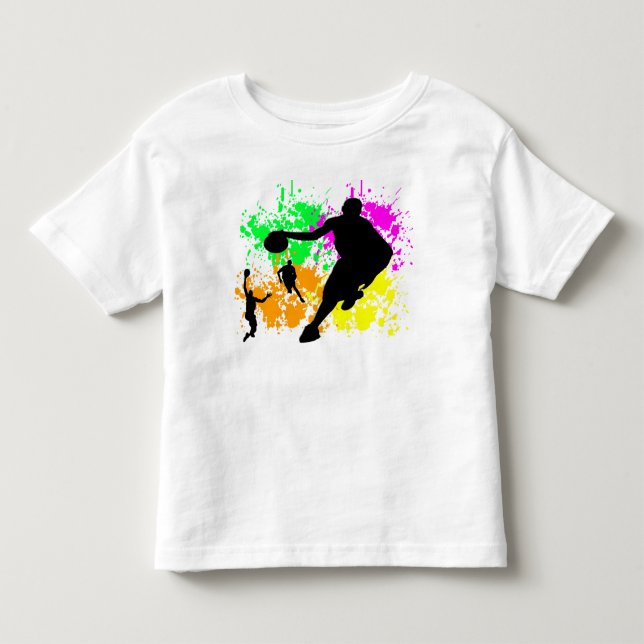 T-shirt Pour Les Tous Petits Rêves de basket-ball (Devant)