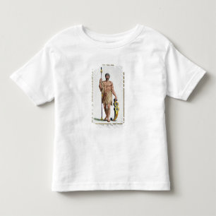 T-shirt Pour Les Tous Petits Robe d'un guerrier breton de 'DES Estamp de