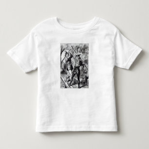 T-shirt Pour Les Tous Petits Robin Hood et petit John