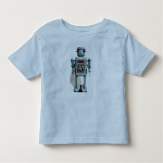 T-shirt Pour Les Tous Petits Robot bleu - Todler T -